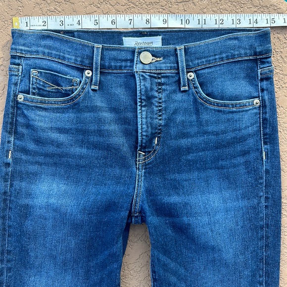 Revtown Decade Denim Skinny Jeans Sz 28 Regular in After Dusk Indigo - Picture 8 of 12